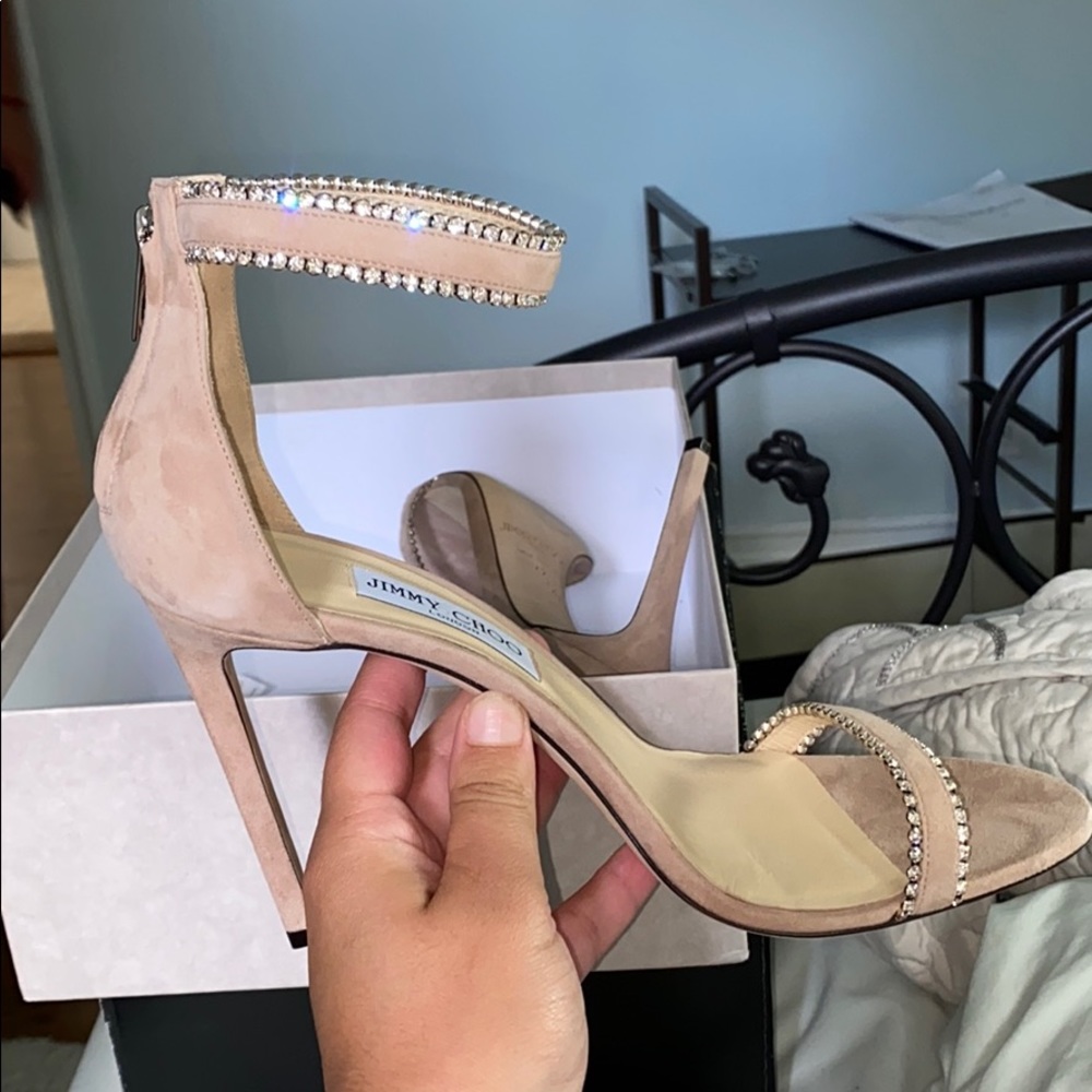 Jimmy choo sandal heels (runs small)